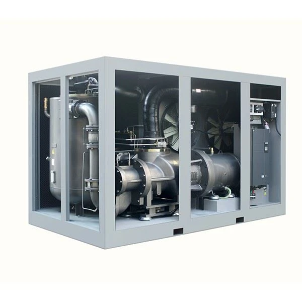 inside view of Jaguar high capacity air compressor